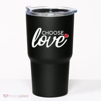 Choose Love Be Kind Tumbler thumb 0