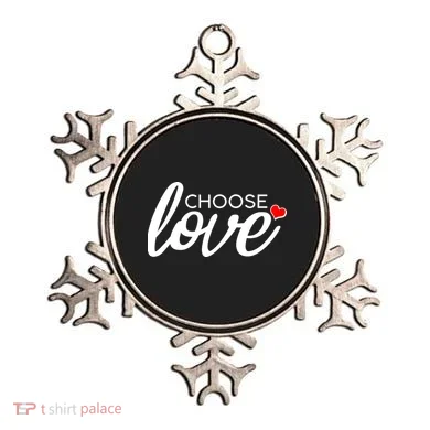 Choose Love Be Kind Ornament