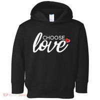 Choose Love Be Kind Toddler Hoodie thumb 0