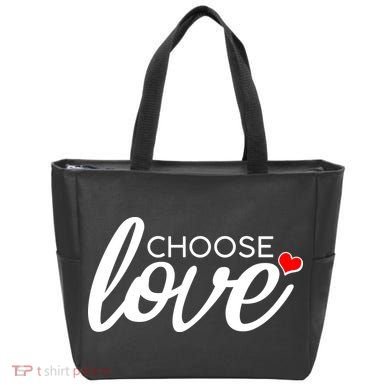 Choose Love Be Kind Tote Bag