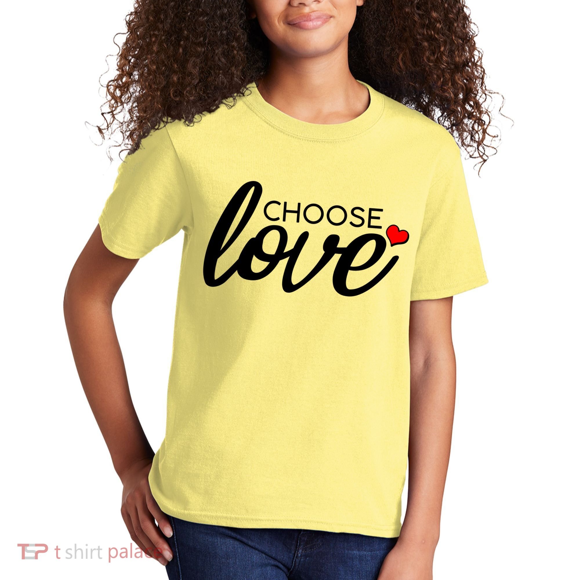 Choose Love Be Kind Kids T-Shirt