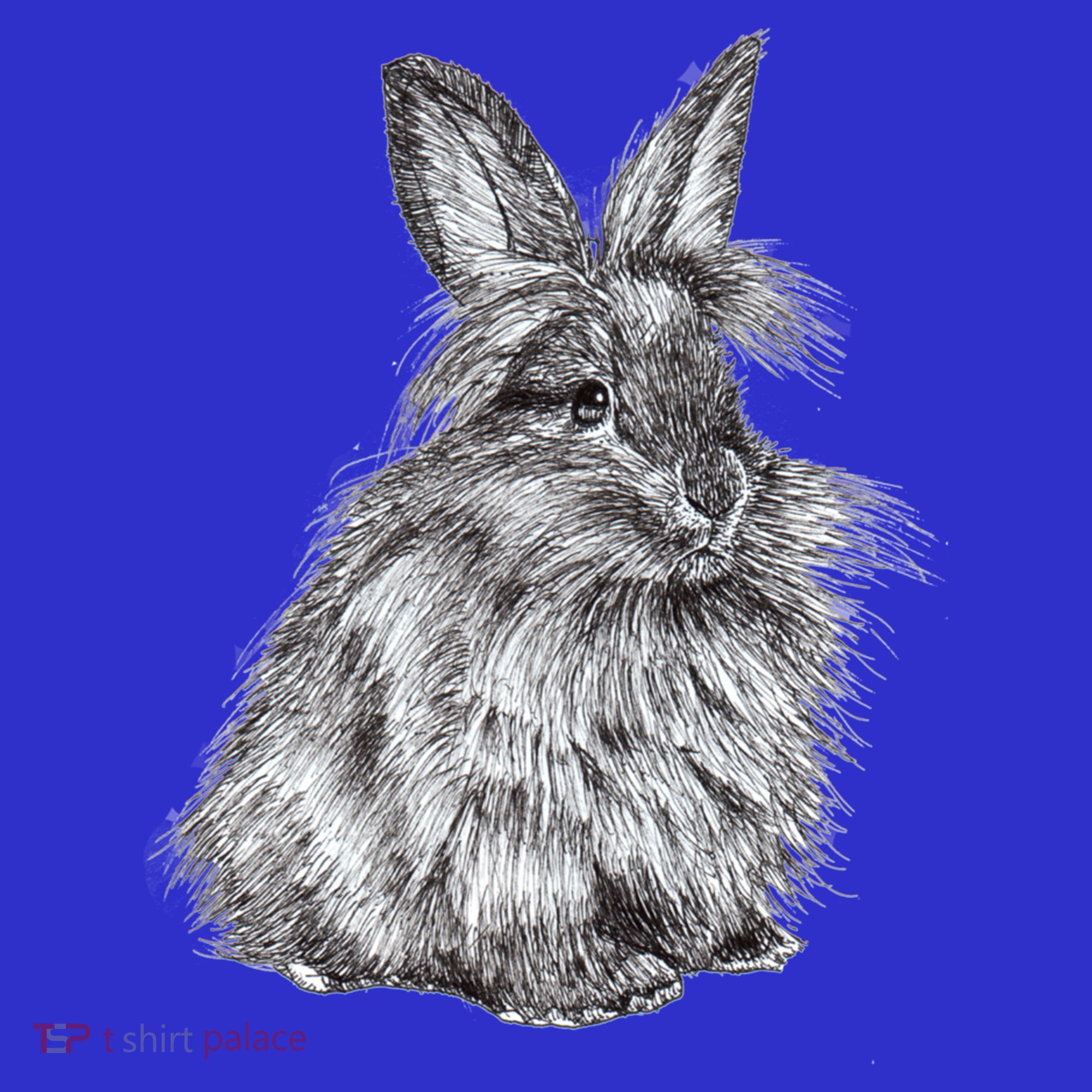 Cute Lionhead Bunny Rabbit Sketch Gift Visor