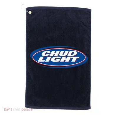 Chud Light Beer Golf Towel