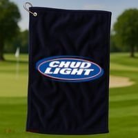 Chud Light Beer Golf Towel thumb 1