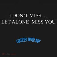 Certified Lover Boy I Don't Miss You Women's Tank Top thumb 5