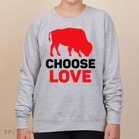 Choose Love Buffalo Choose Love Bills Women's Sweatshirt thumb 0