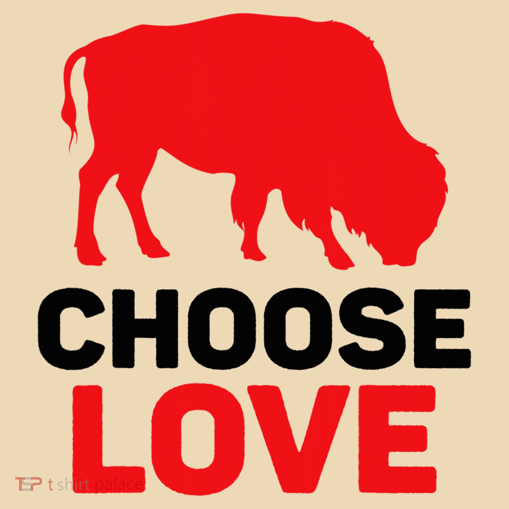 Choose Love Buffalo Choose Love Bills Tote Bag