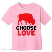 Choose Love Buffalo Choose Love Bills Toddler T-Shirt thumb 0