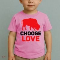 Choose Love Buffalo Choose Love Bills Toddler T-Shirt thumb 2