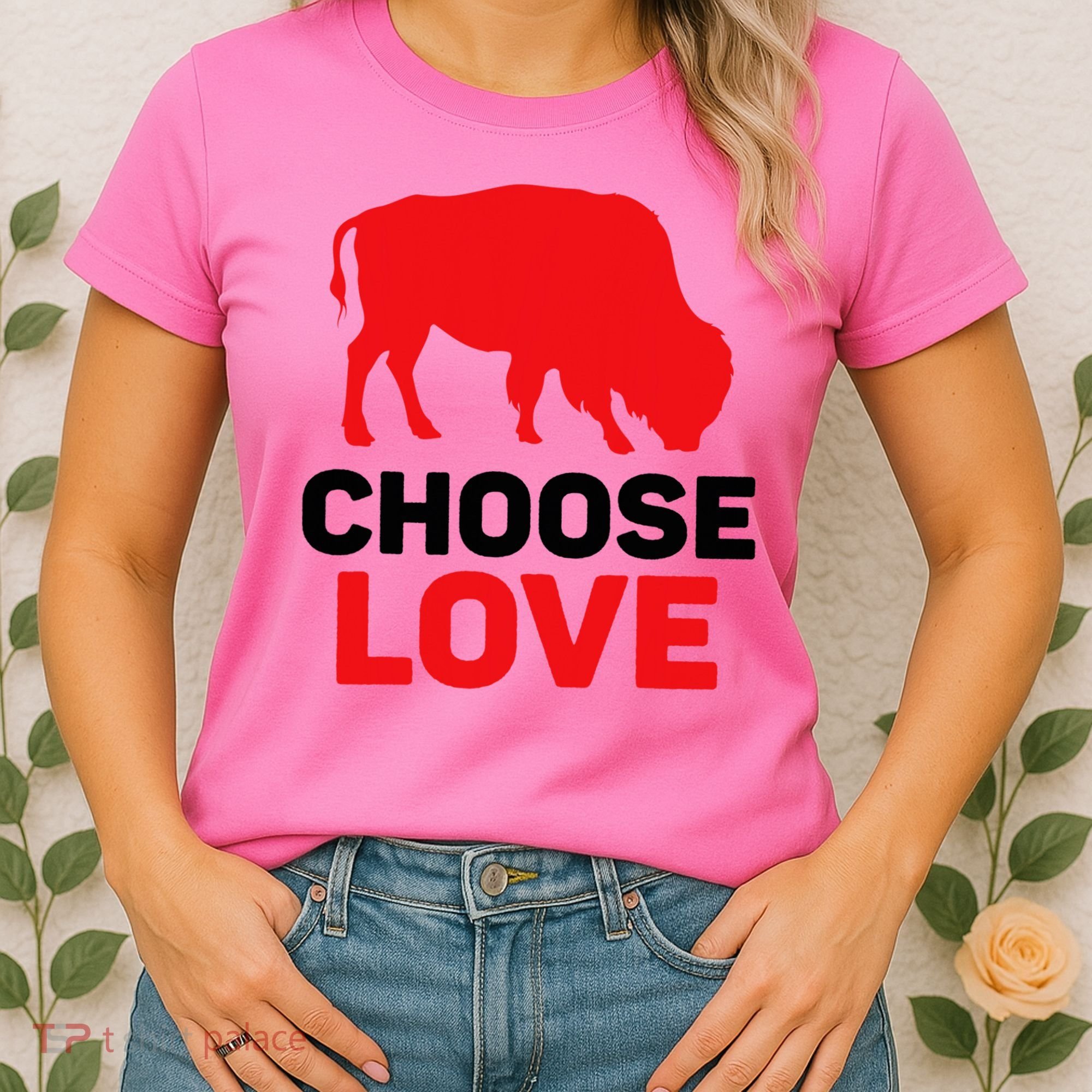 Choose Love Buffalo Choose Love Bills Women's T-Shirt