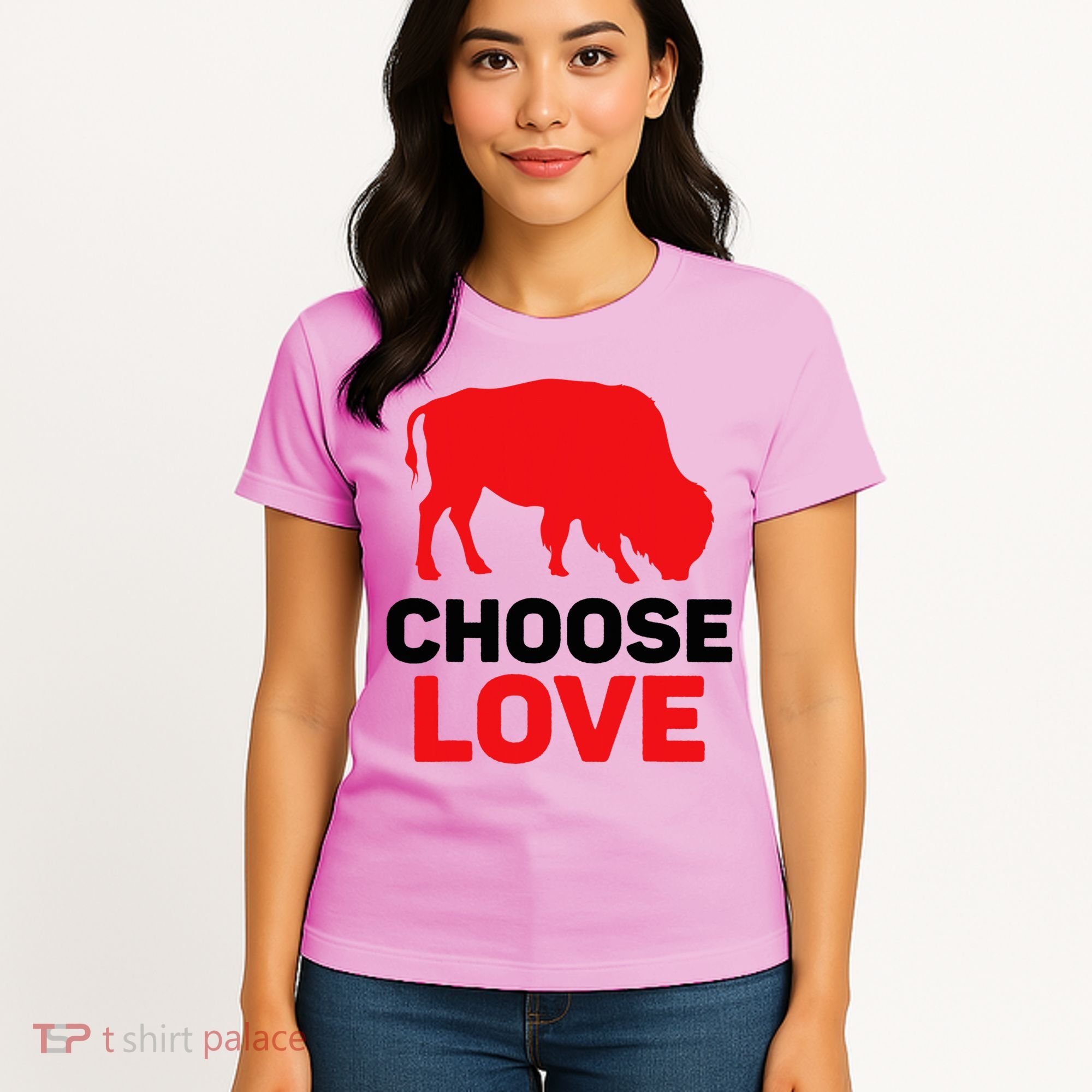 Choose Love Buffalo Choose Love Bills Women's T-Shirt