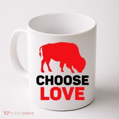 Choose Love Buffalo Choose Love Bills Coffee Mug