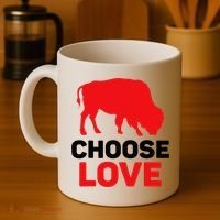 Choose Love Buffalo Choose Love Bills Coffee Mug thumb 4