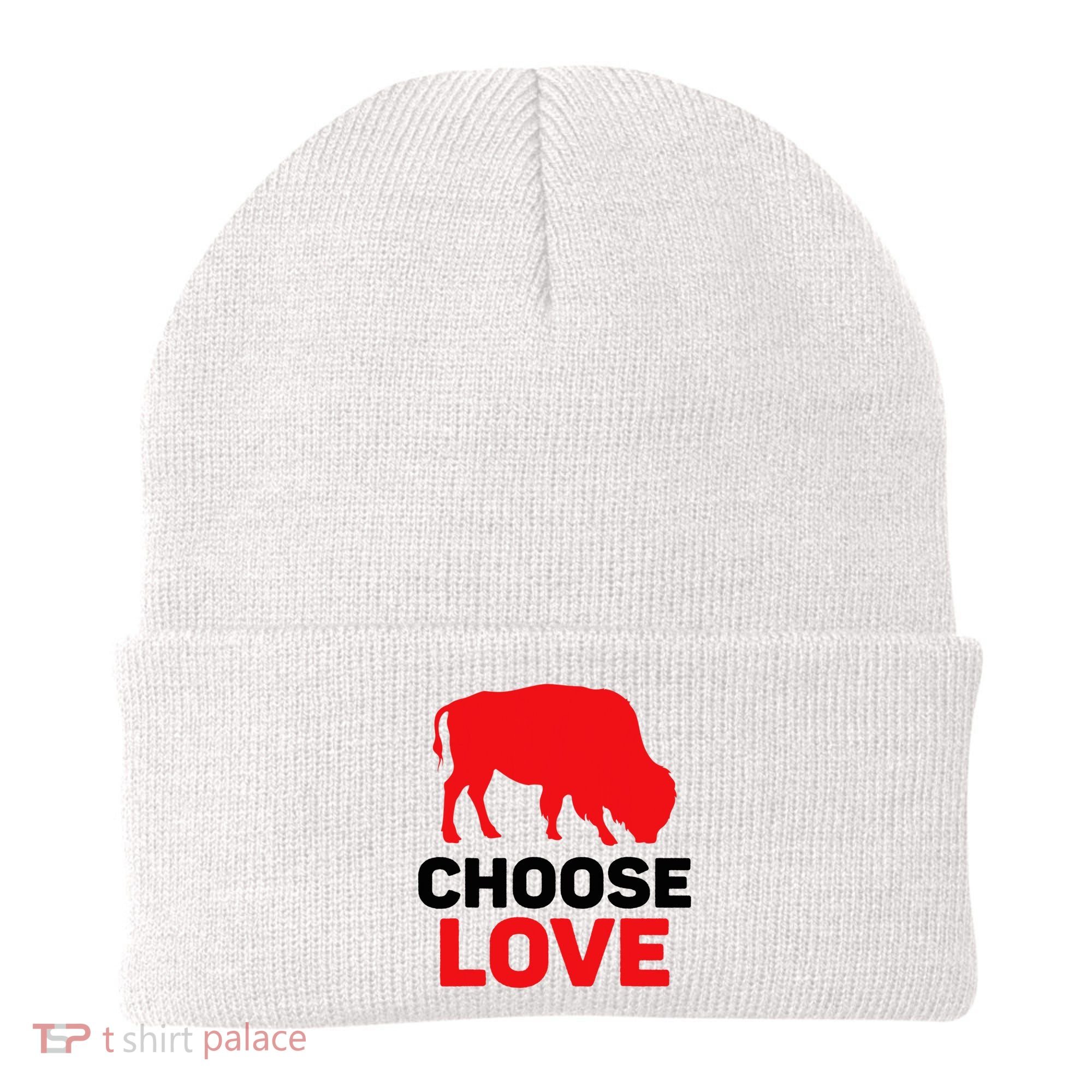 Choose Love Buffalo Choose Love Bills Beanie