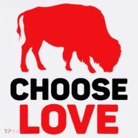 Choose Love Buffalo Choose Love Bills Women's Hoodie thumb 2