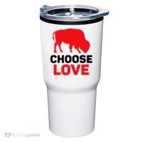 Choose Love Buffalo Choose Love Bills Tumbler thumb 0