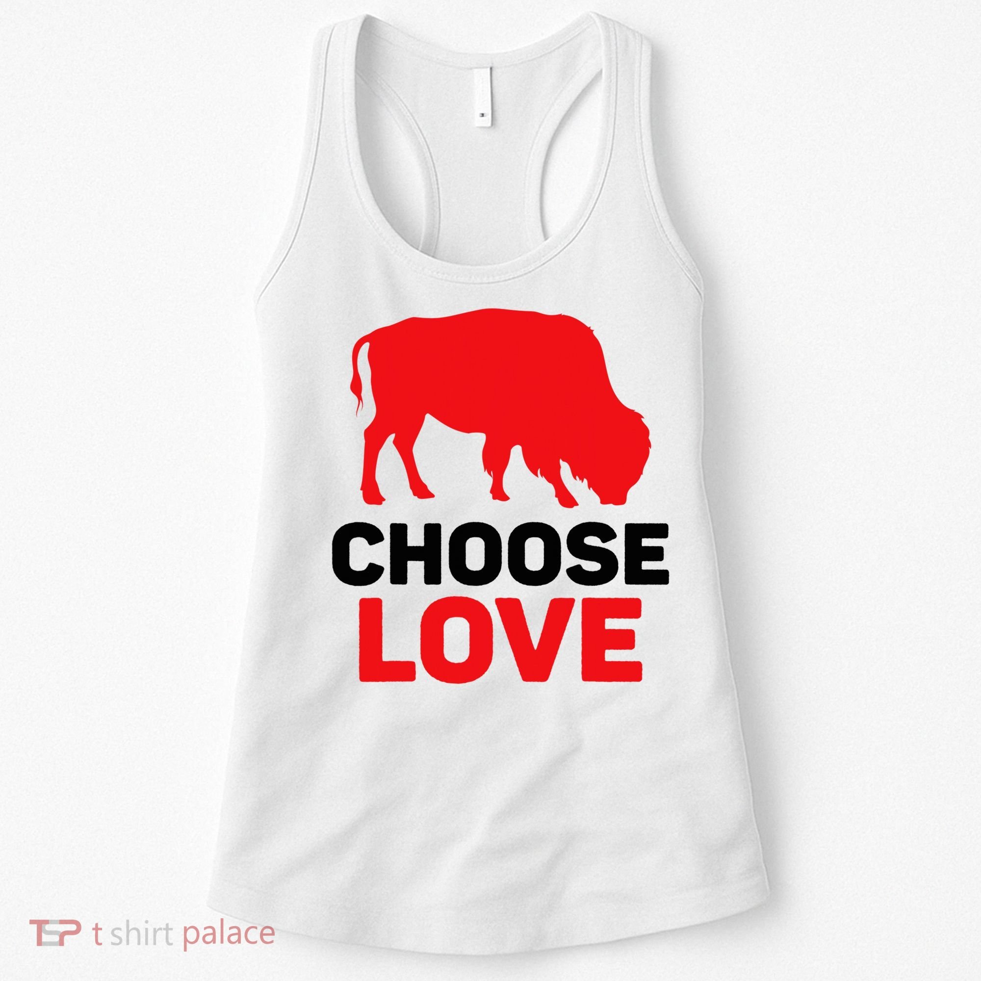 Choose Love Buffalo Choose Love Bills Women's Tank Top