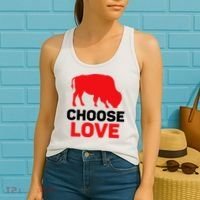 Choose Love Buffalo Choose Love Bills Women's Tank Top thumb 2