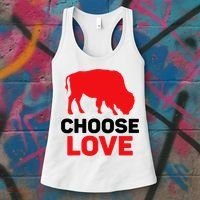 Choose Love Buffalo Choose Love Bills Women's Tank Top thumb 3