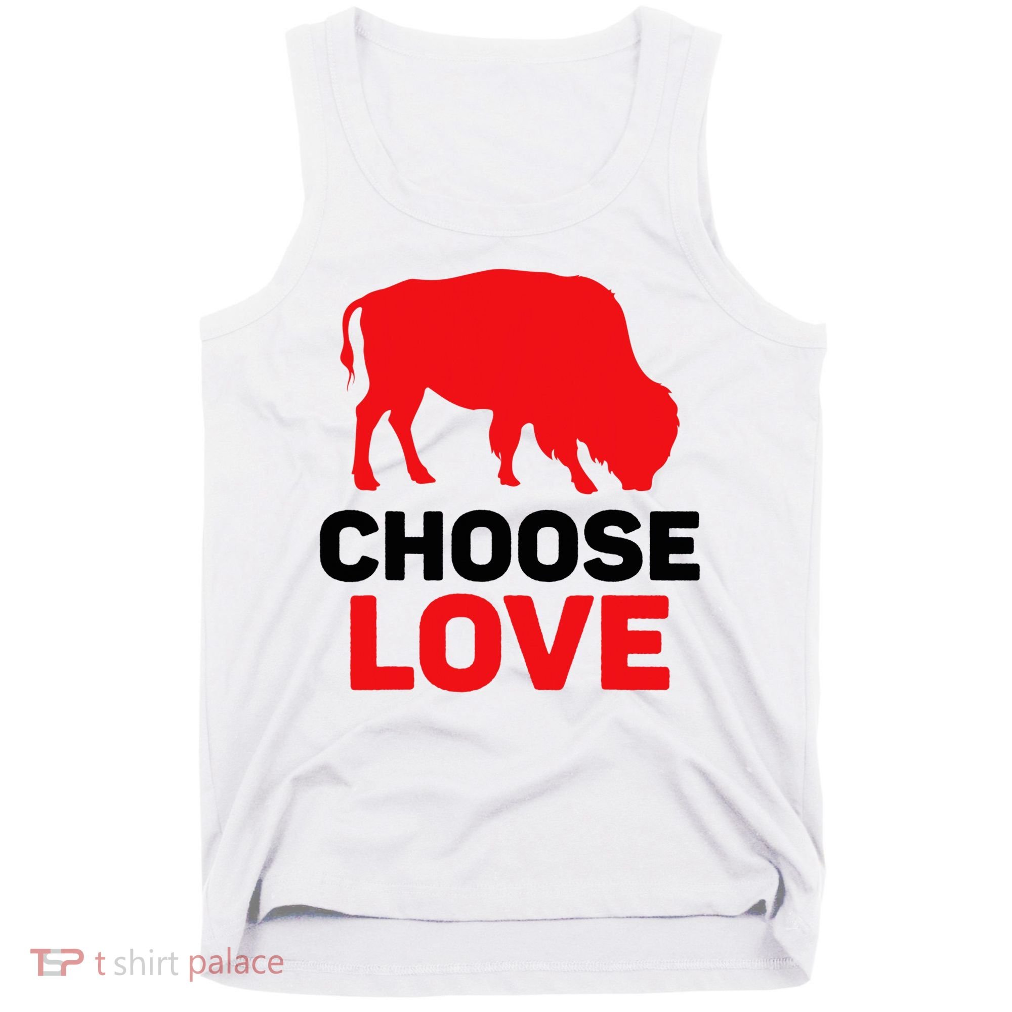 Choose Love Buffalo Choose Love Bills Tank Top
