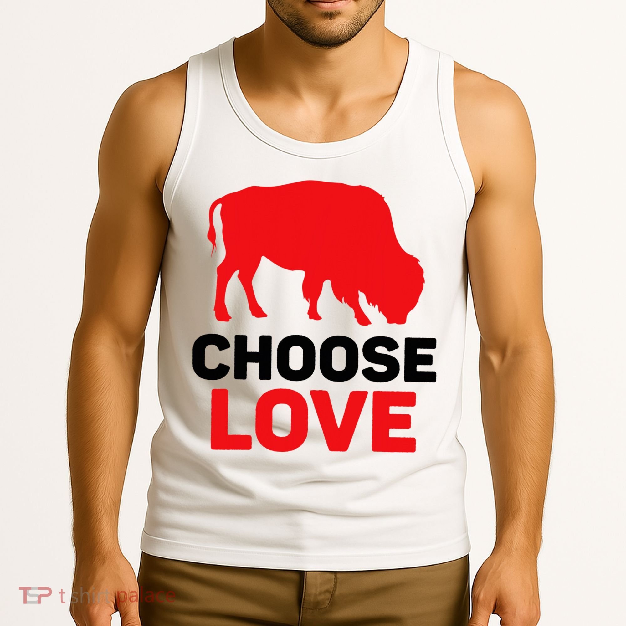 Choose Love Buffalo Choose Love Bills Tank Top