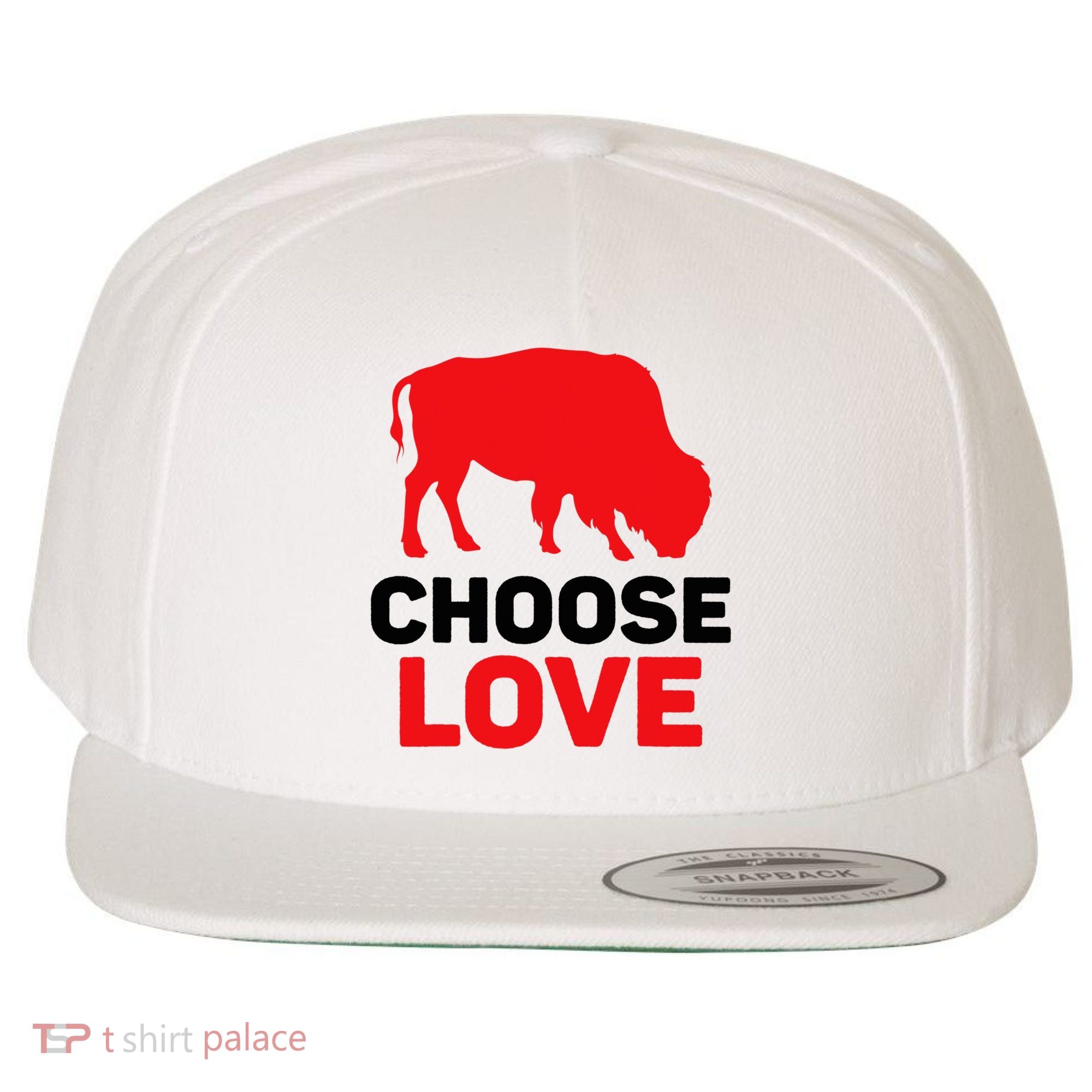 Choose Love Buffalo Choose Love Bills Wool Snapback Cap