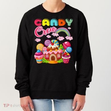 Candy Land Candy Crew Decorations Sweetie Candy Squad Women's Sweatshirt
