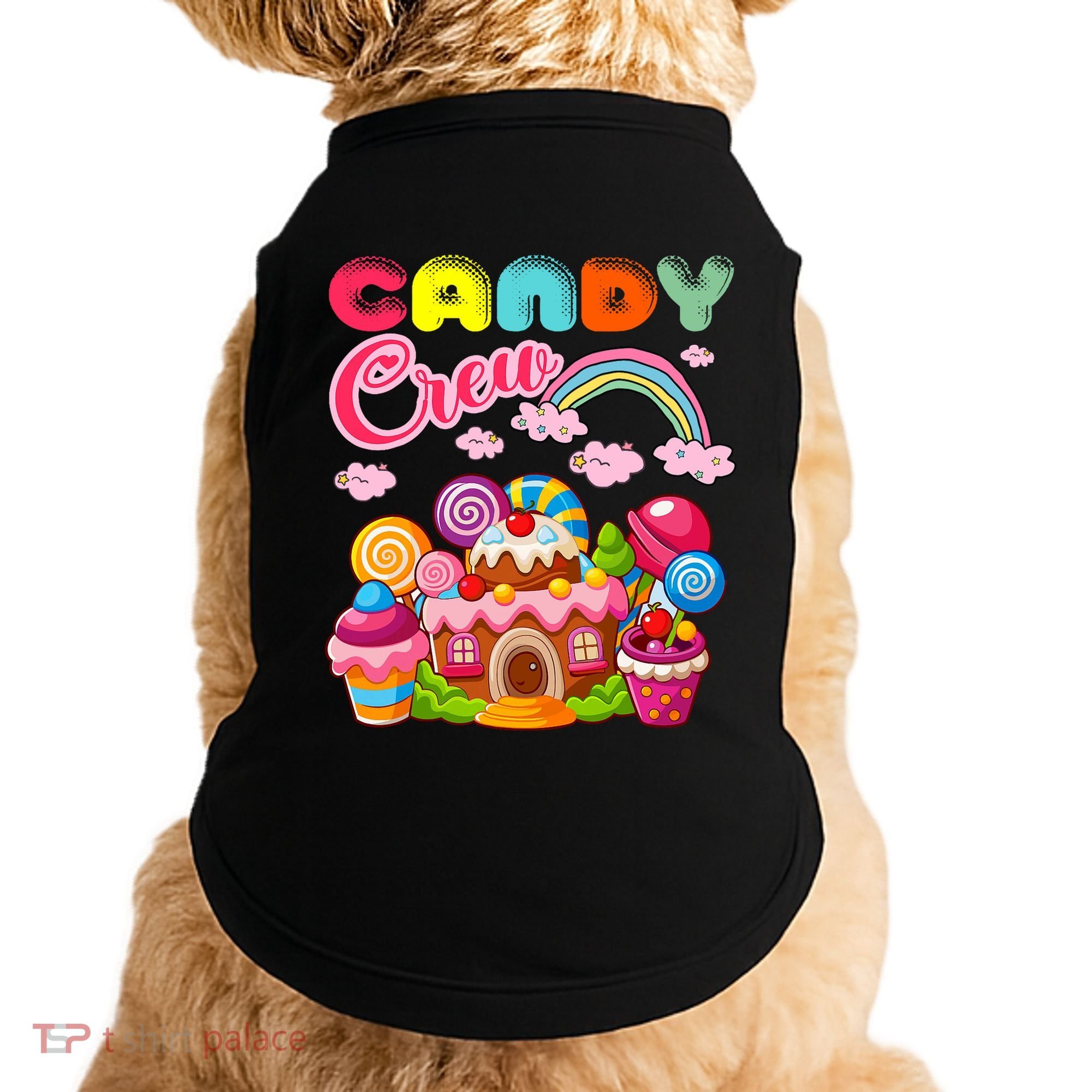 Candy Land Candy Crew Decorations Sweetie Candy Squad Doggie Tank