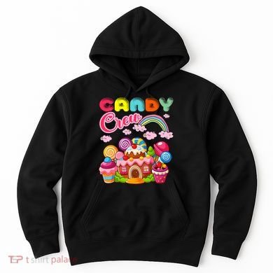 Candy Land Candy Crew Decorations Sweetie Candy Squad Hoodie