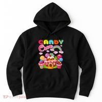 Candy Land Candy Crew Decorations Sweetie Candy Squad Hoodie thumb 0