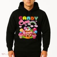 Candy Land Candy Crew Decorations Sweetie Candy Squad Hoodie thumb 2