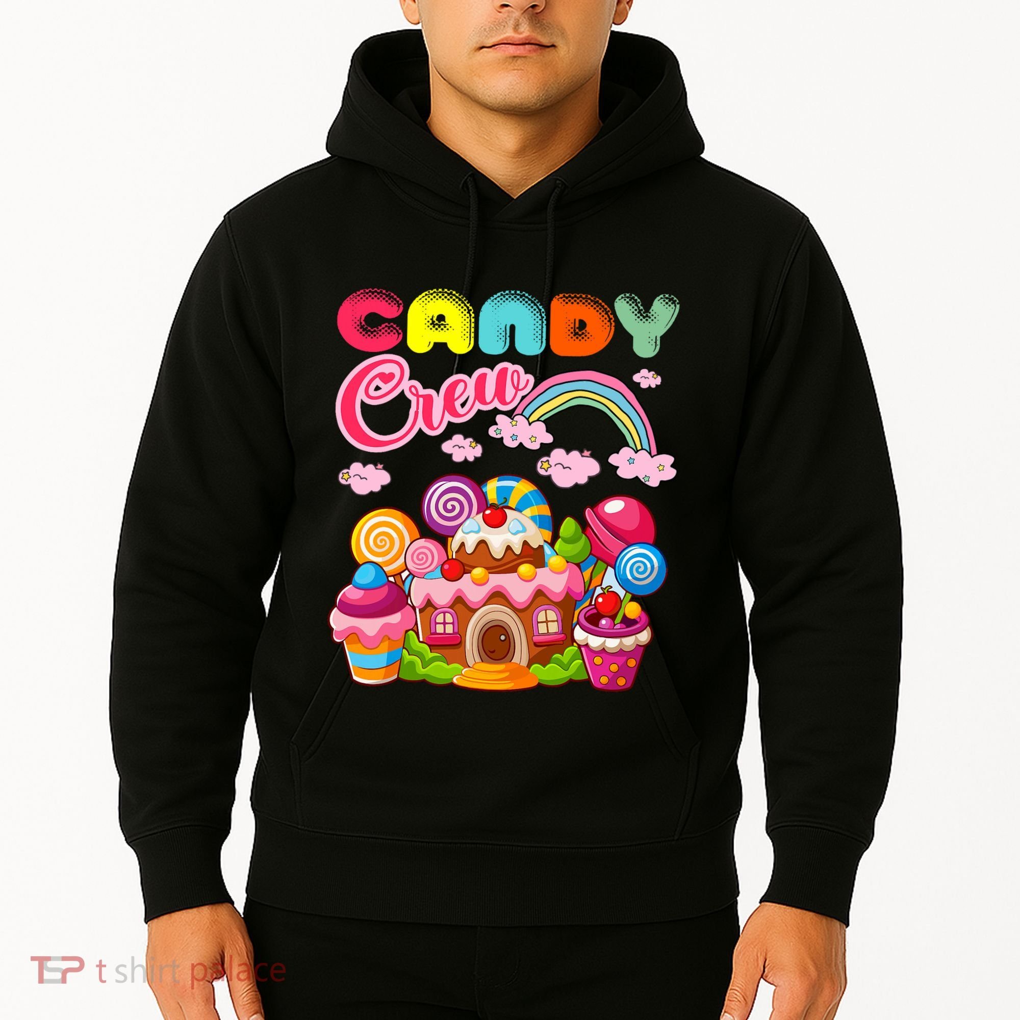 Candy Land Candy Crew Decorations Sweetie Candy Squad Hoodie