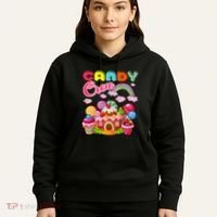 Candy Land Candy Crew Decorations Sweetie Candy Squad Hoodie thumb 5