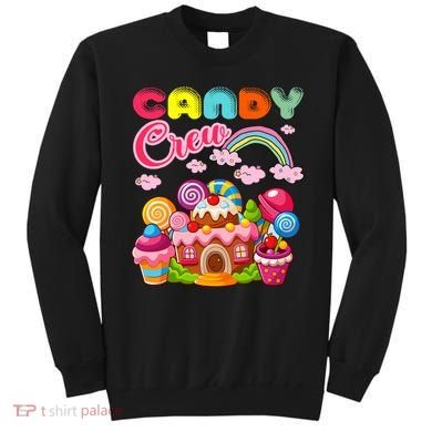 Candy Land Candy Crew Decorations Sweetie Candy Squad Sweatshirt