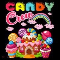Candy Land Candy Crew Decorations Sweetie Candy Squad Women's Hoodie thumb 2