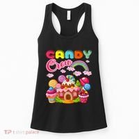 Candy Land Candy Crew Decorations Sweetie Candy Squad Women's Tank Top thumb 0
