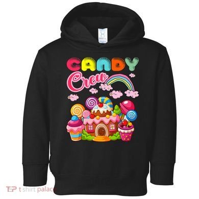 Candy Land Candy Crew Decorations Sweetie Candy Squad Toddler Hoodie