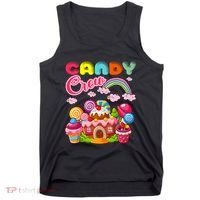 Candy Land Candy Crew Decorations Sweetie Candy Squad Tank Top thumb 0