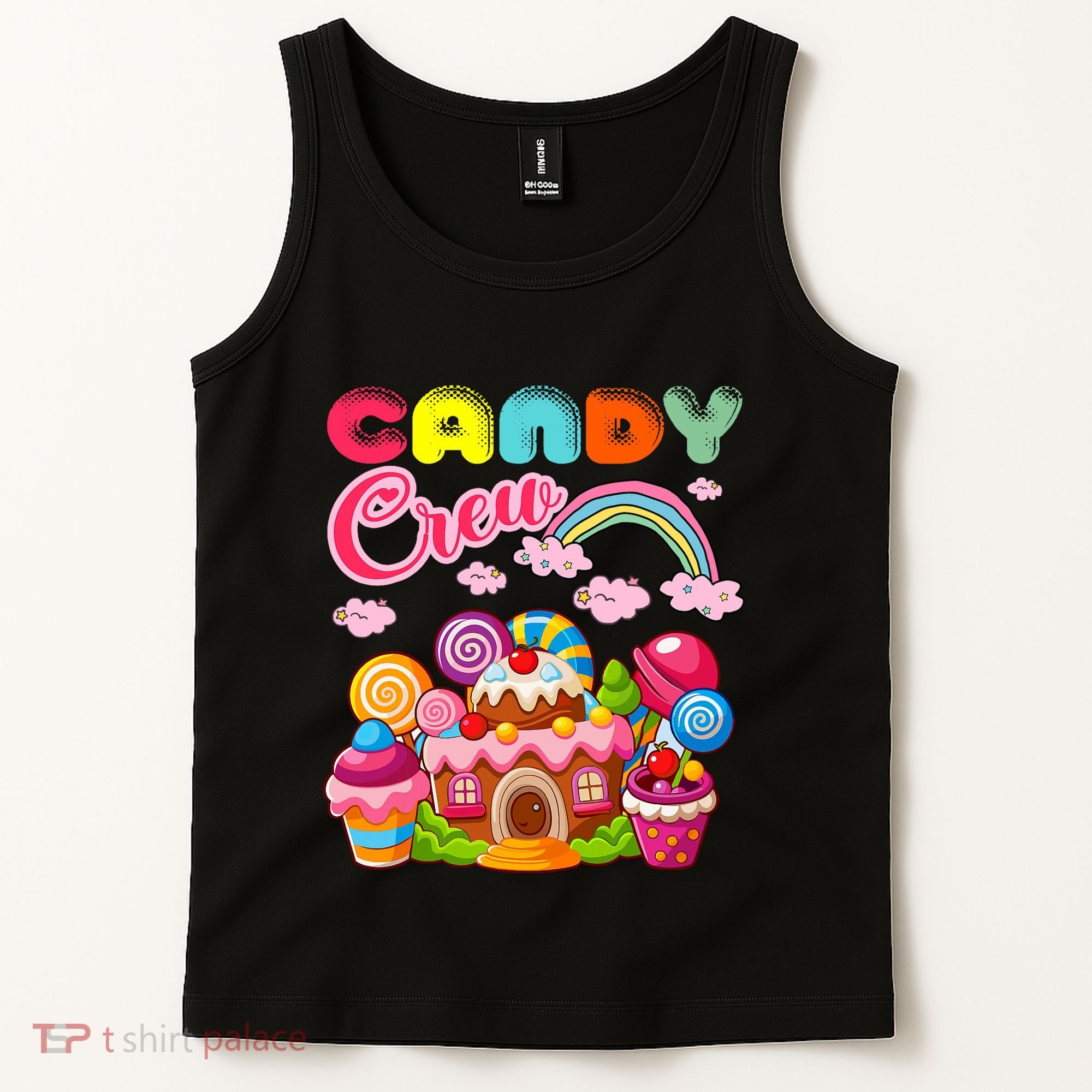 Candy Land Candy Crew Decorations Sweetie Candy Squad Tank Top