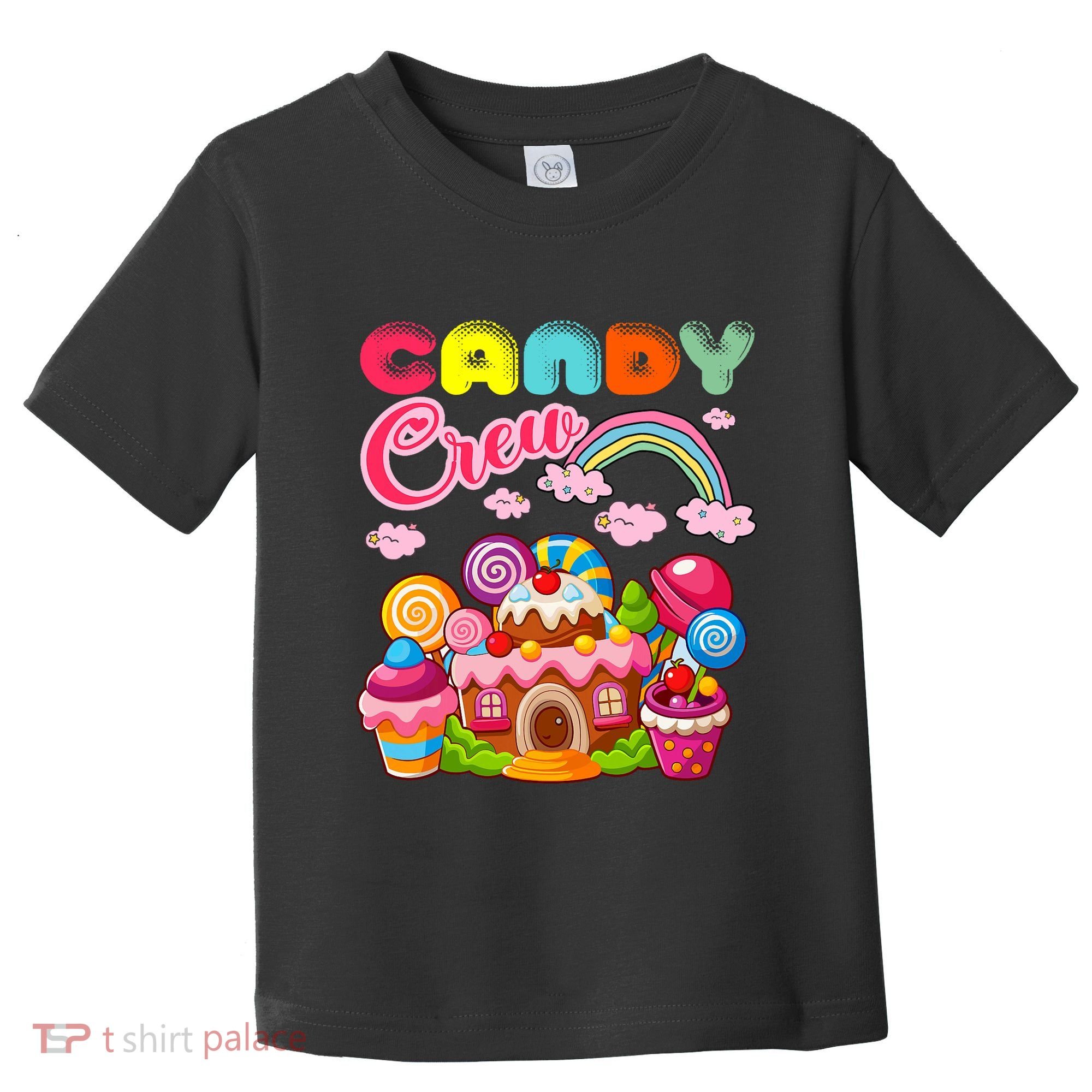 Candy Land Candy Crew Decorations Sweetie Candy Squad Toddler T-Shirt
