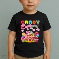 Candy Land Candy Crew Decorations Sweetie Candy Squad Toddler T-Shirt thumb 2