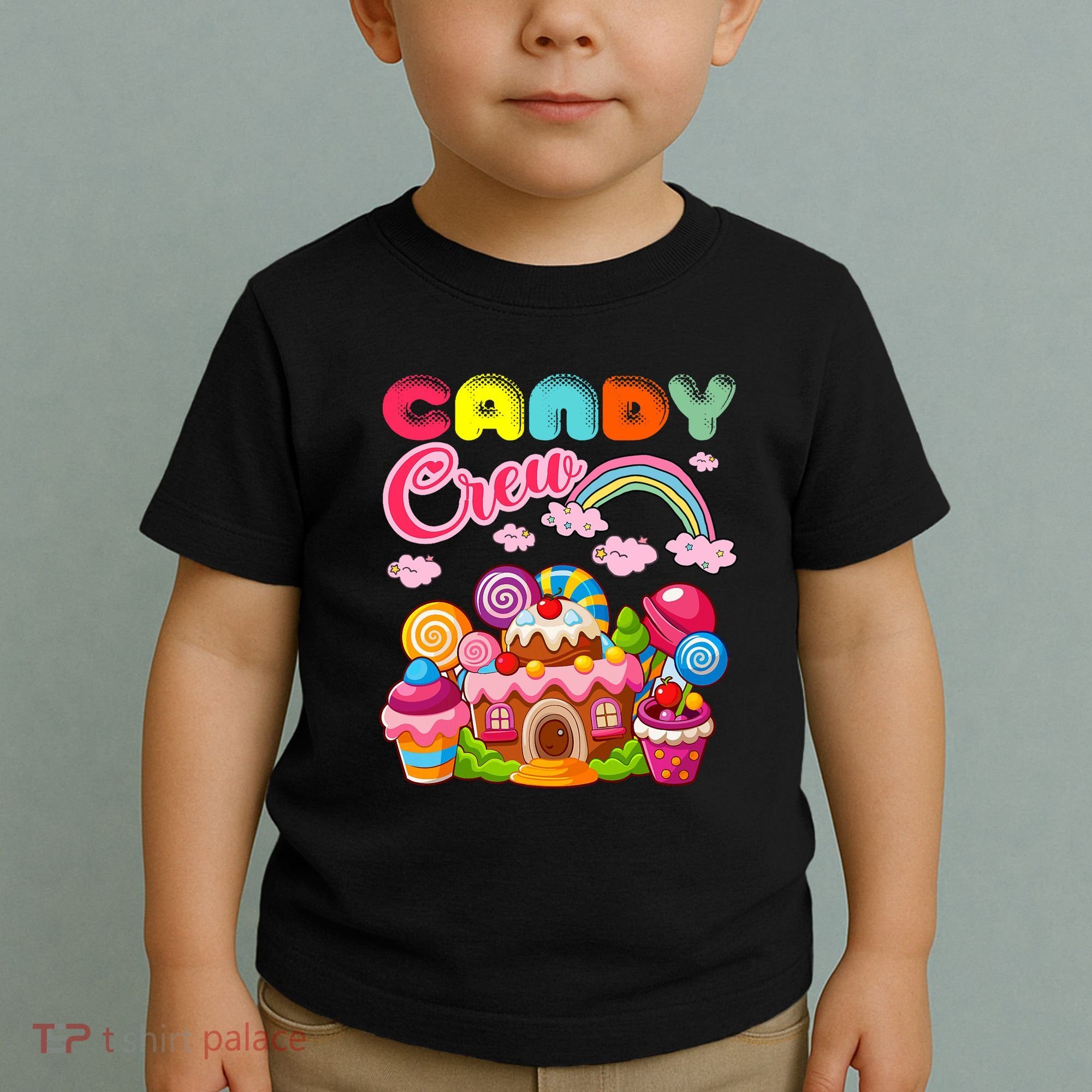 Candy Land Candy Crew Decorations Sweetie Candy Squad Toddler T-Shirt