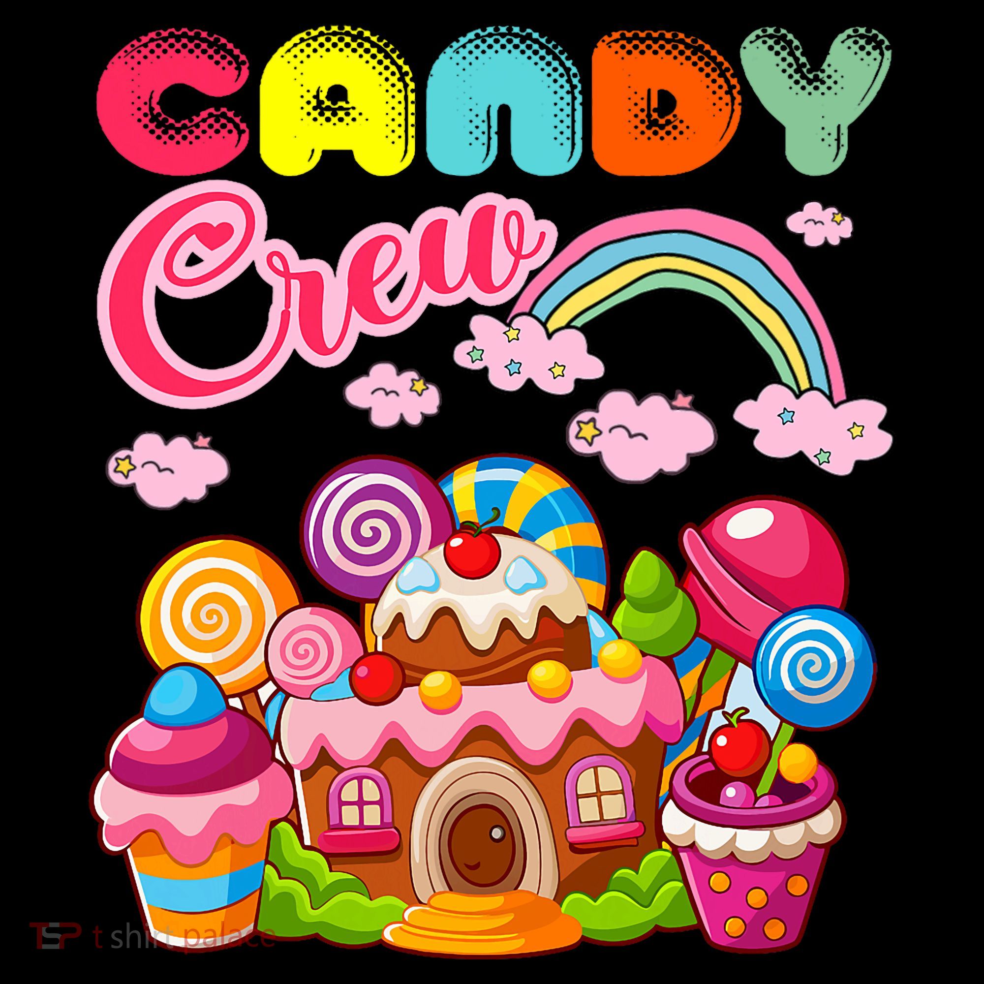 Candy Land Candy Crew Decorations Sweetie Candy Squad Kids Sweatshirt