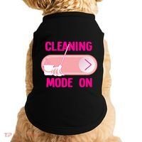Cleaning Lady Cleaning Mode On Housekeeper Doggie Tank thumb 0