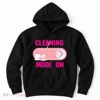Cleaning Lady Cleaning Mode On Housekeeper Hoodie thumb 0