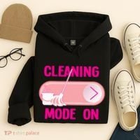 Cleaning Lady Cleaning Mode On Housekeeper Hoodie thumb 4