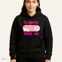 Cleaning Lady Cleaning Mode On Housekeeper Hoodie thumb 5