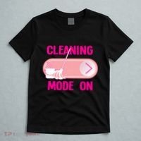 Cleaning Lady Cleaning Mode On Housekeeper T-Shirt thumb 5