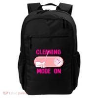 Cleaning Lady Cleaning Mode On Housekeeper Backpack thumb 0