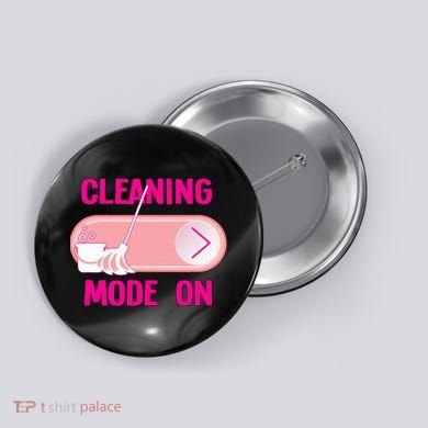 Cleaning Lady Cleaning Mode On Housekeeper Button